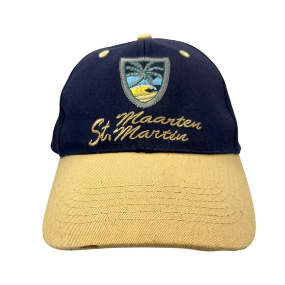 St. Maarten St. Martin "The Friendly Island" Embroidered Baseball Cap C74 - Picture 1 of 7